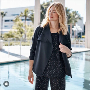 J.Jill wearever Collection fly away jacket size M